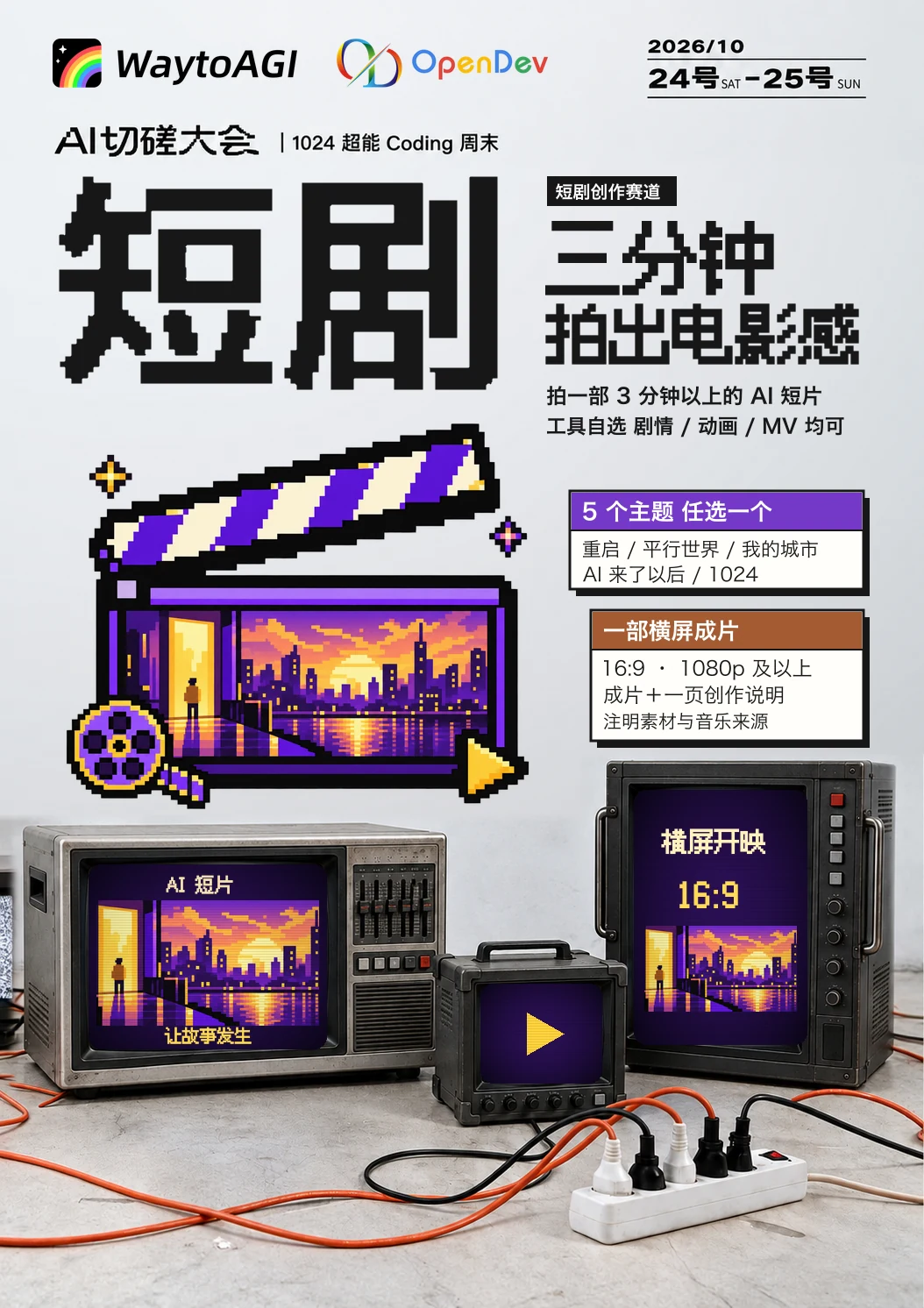 短剧赛道海报