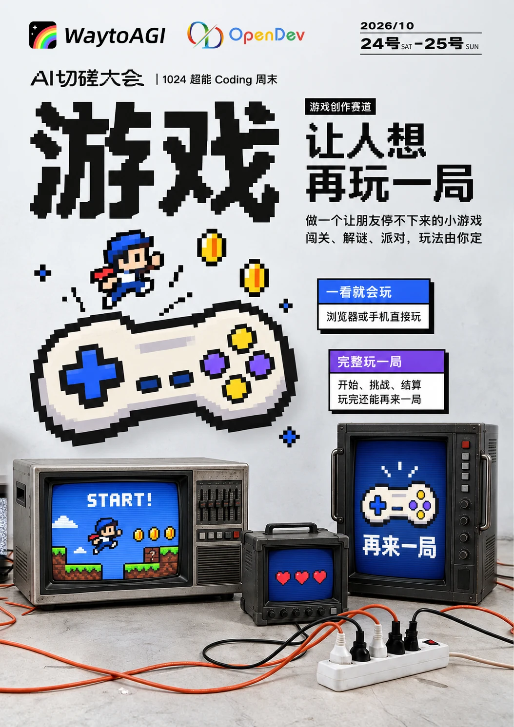 游戏赛道海报